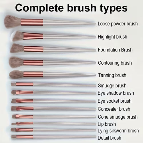 13pcs Professional Makeup Brush Set