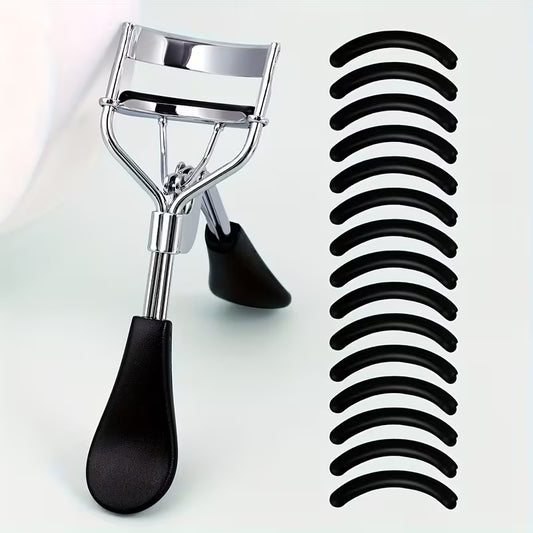 16pc Eyelash Curler and Pads Set