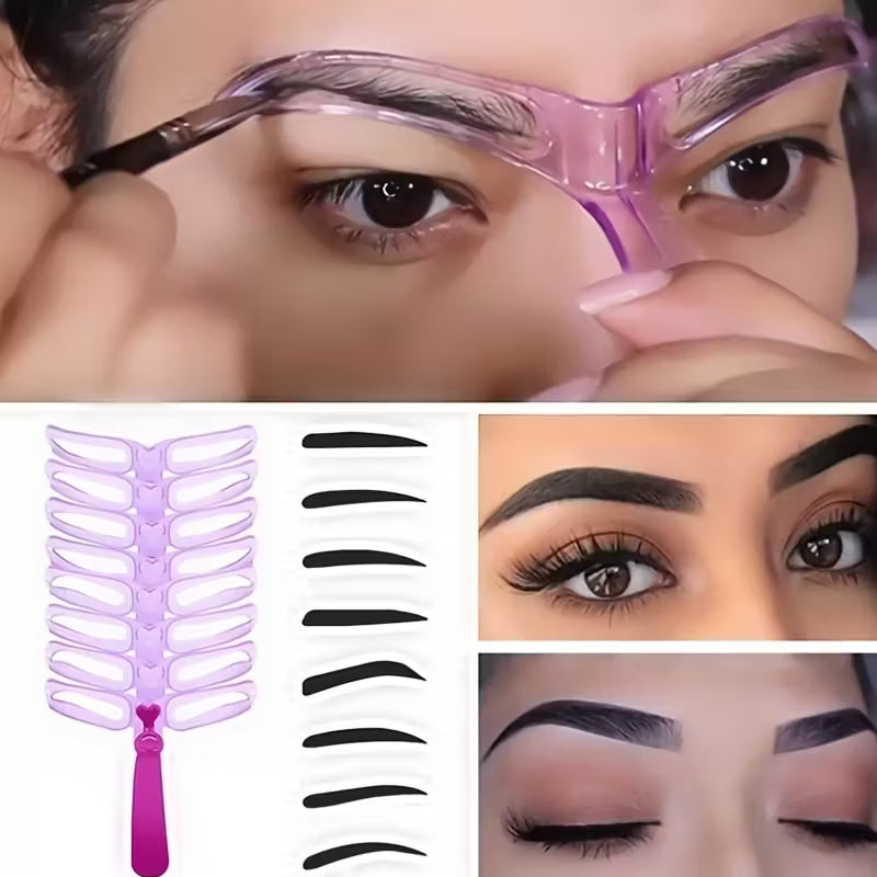 Eyebrow Shaping Template