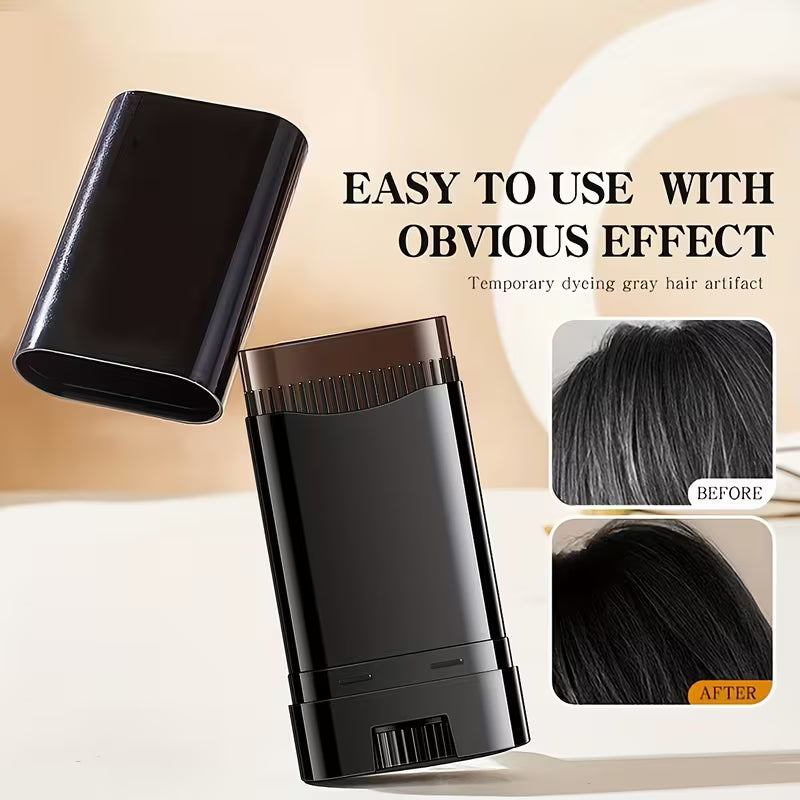 3-In-1 Hair Color Stick with Comb Teeth