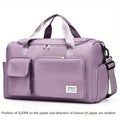 Purple Large Capacity Travel Bag
