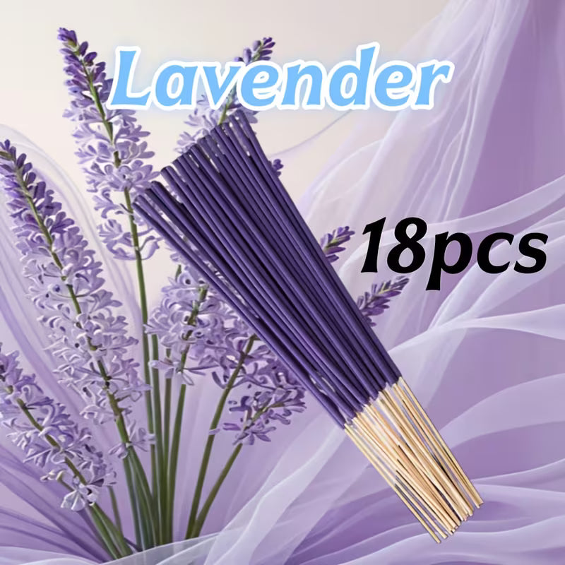 18 pcs Lavender Premium Incense Sticks
