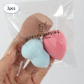 3Pieces Medium Size Professional Makeup Sponge