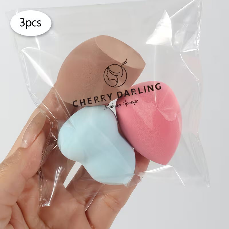3Pieces Medium Size Professional Makeup Sponge