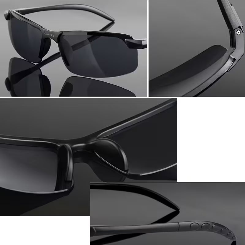 Men Semi Rimless Glasses