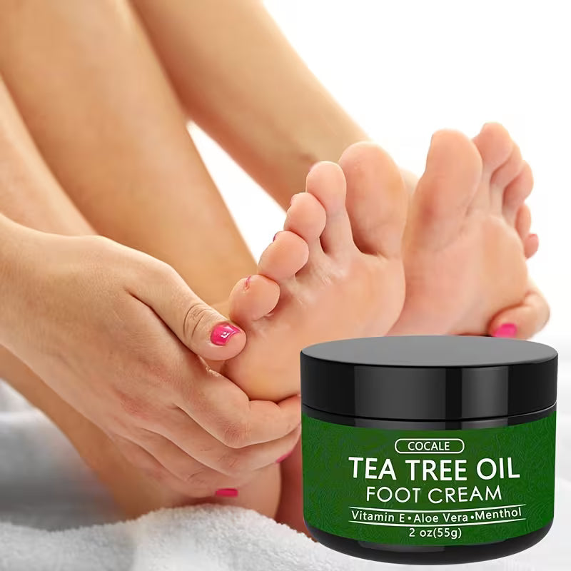 Tea Tree Oil Moisturizing Cream with Aloe Vera, Hyaluronic Acid & Honey