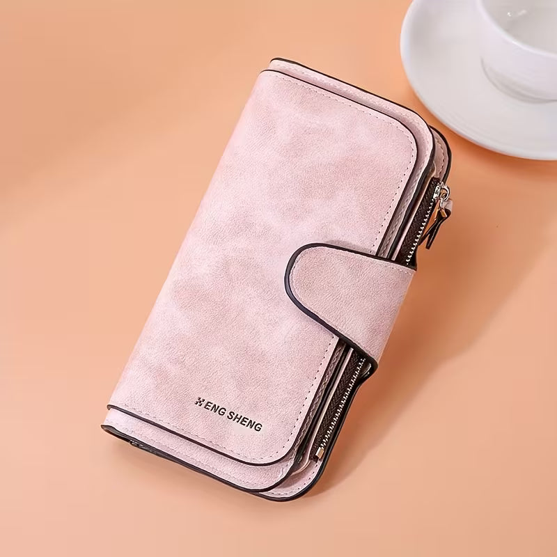 Retro Minimalist Short Wallet