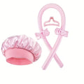 Women's Heatless Hair Curling Set with Glossy Cap