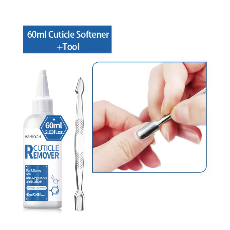 Cuticle Remover Gel with Cuticle Pusher