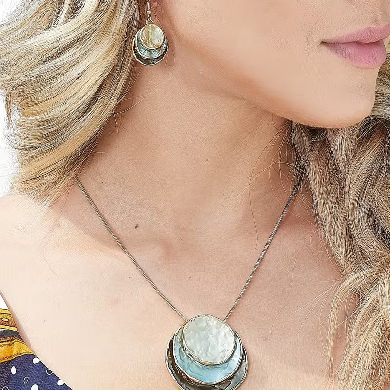 Necklace Earrings 1 Set