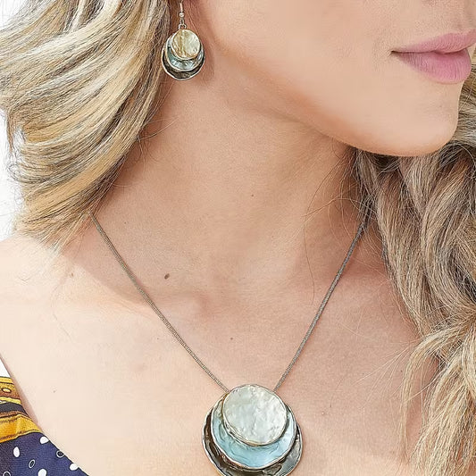 Necklace Earrings 1 Set
